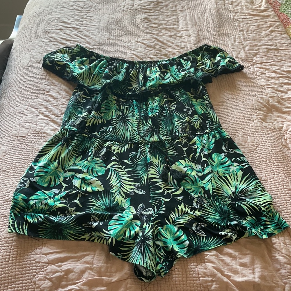 Jungle Print Romper